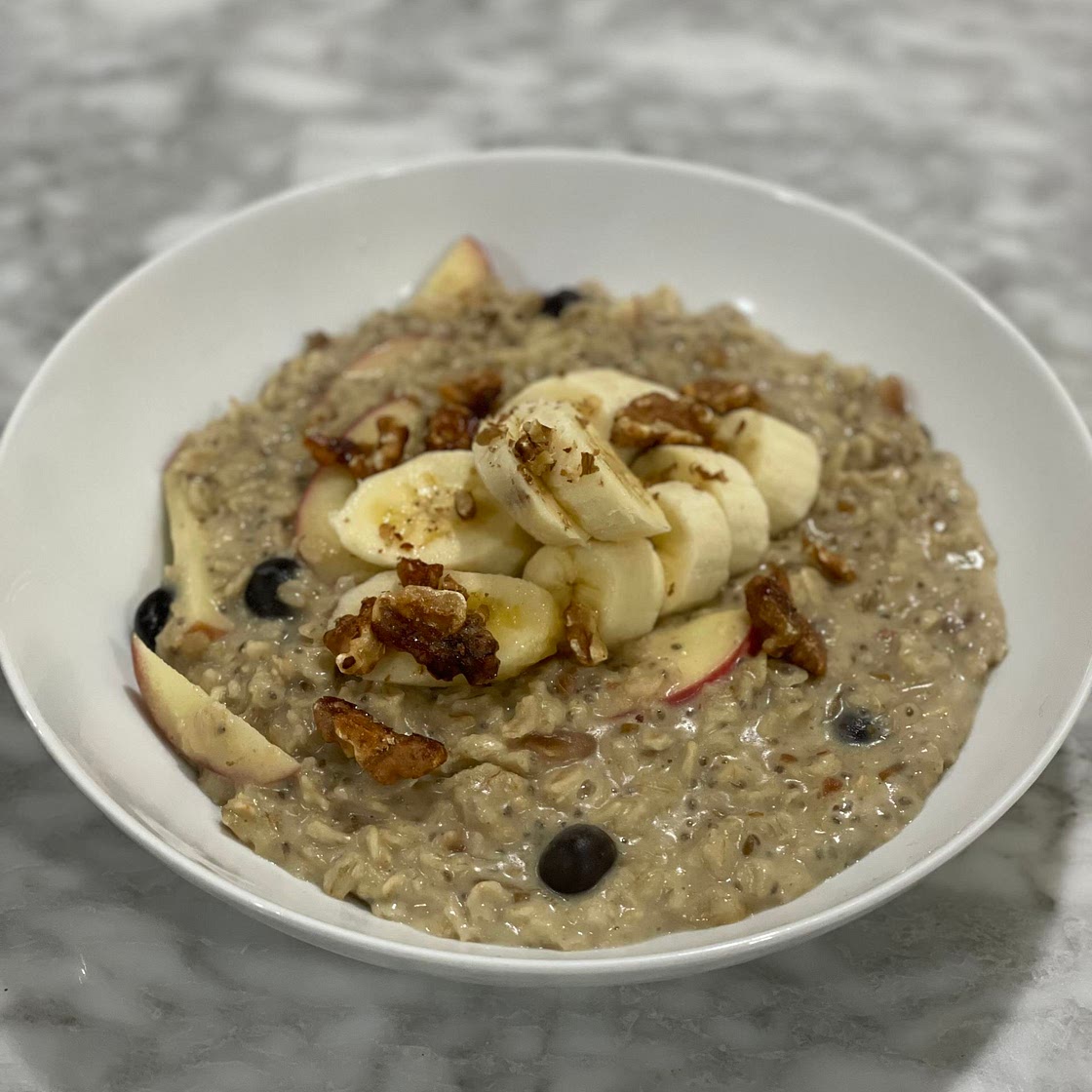 Blueberry Banana Oats