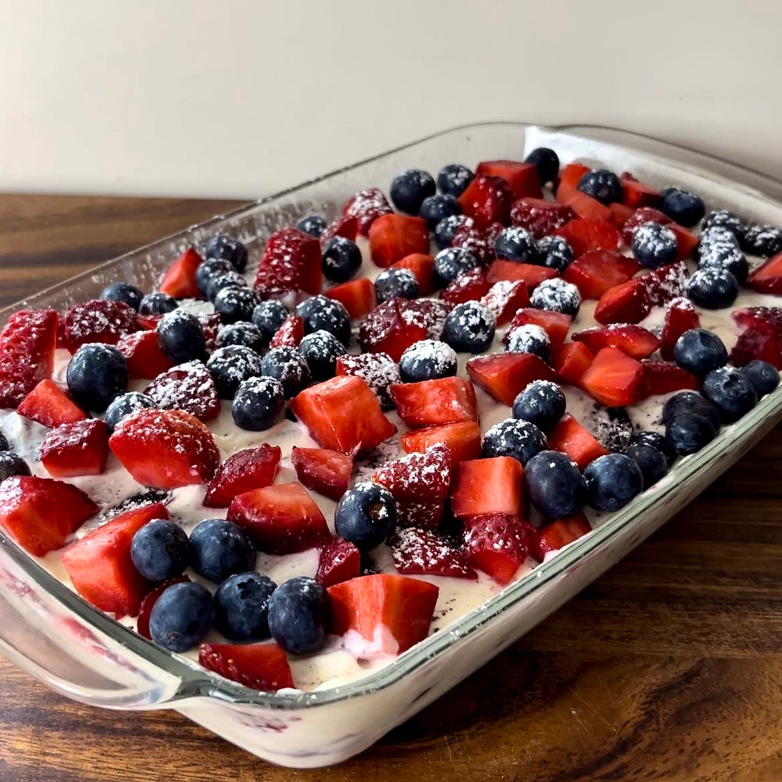 Fruity Oreo Tiramisu 
