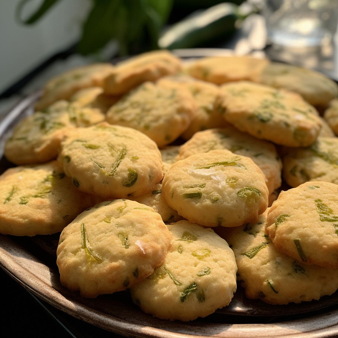 Cheesy Jalapeño Shortbread