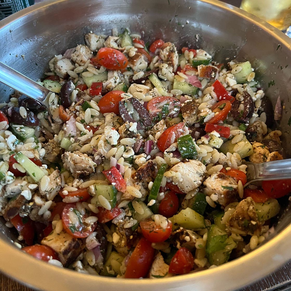 Greek Orzo Salad