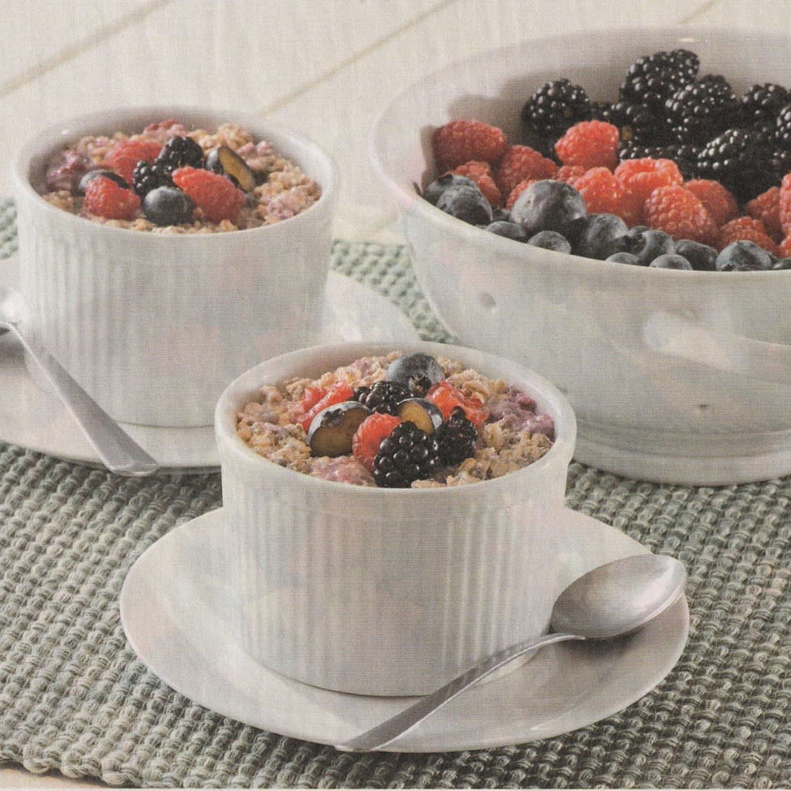 Triple Berry Overnight Oats