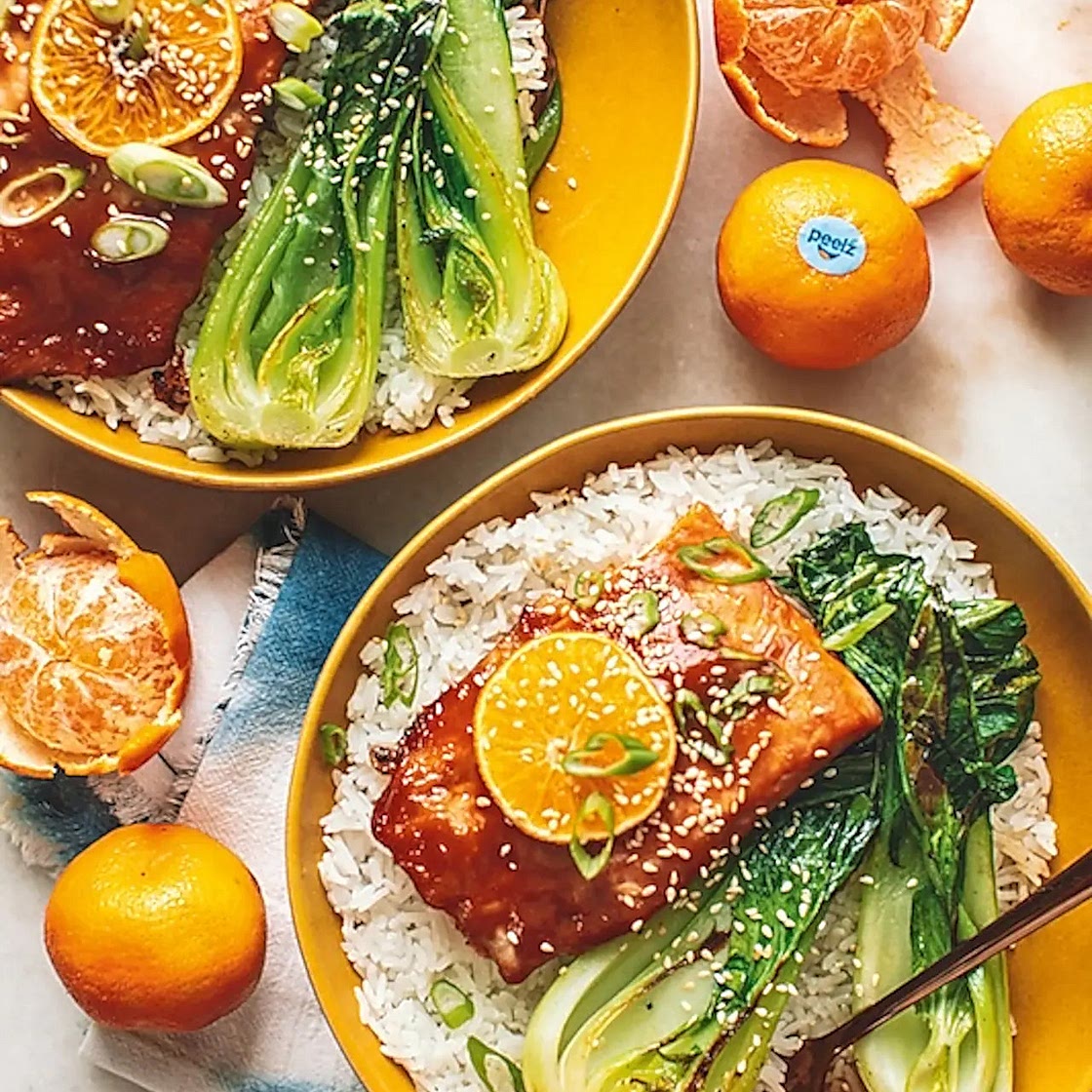Miso Peelz Citrus Glazed Salmon