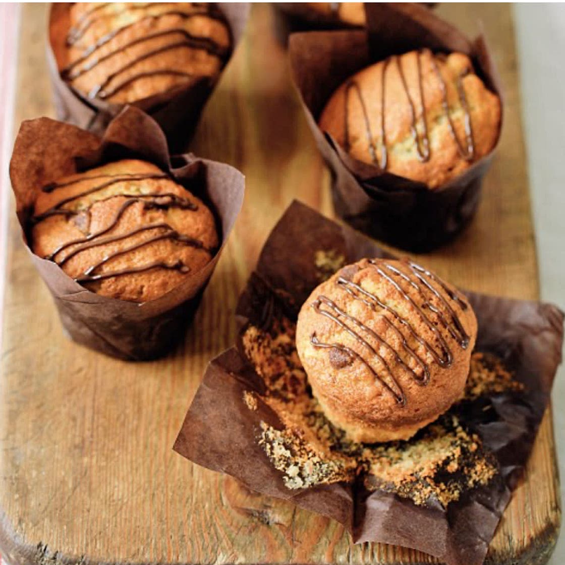 Banana & Chocolate Chip Cupcakes