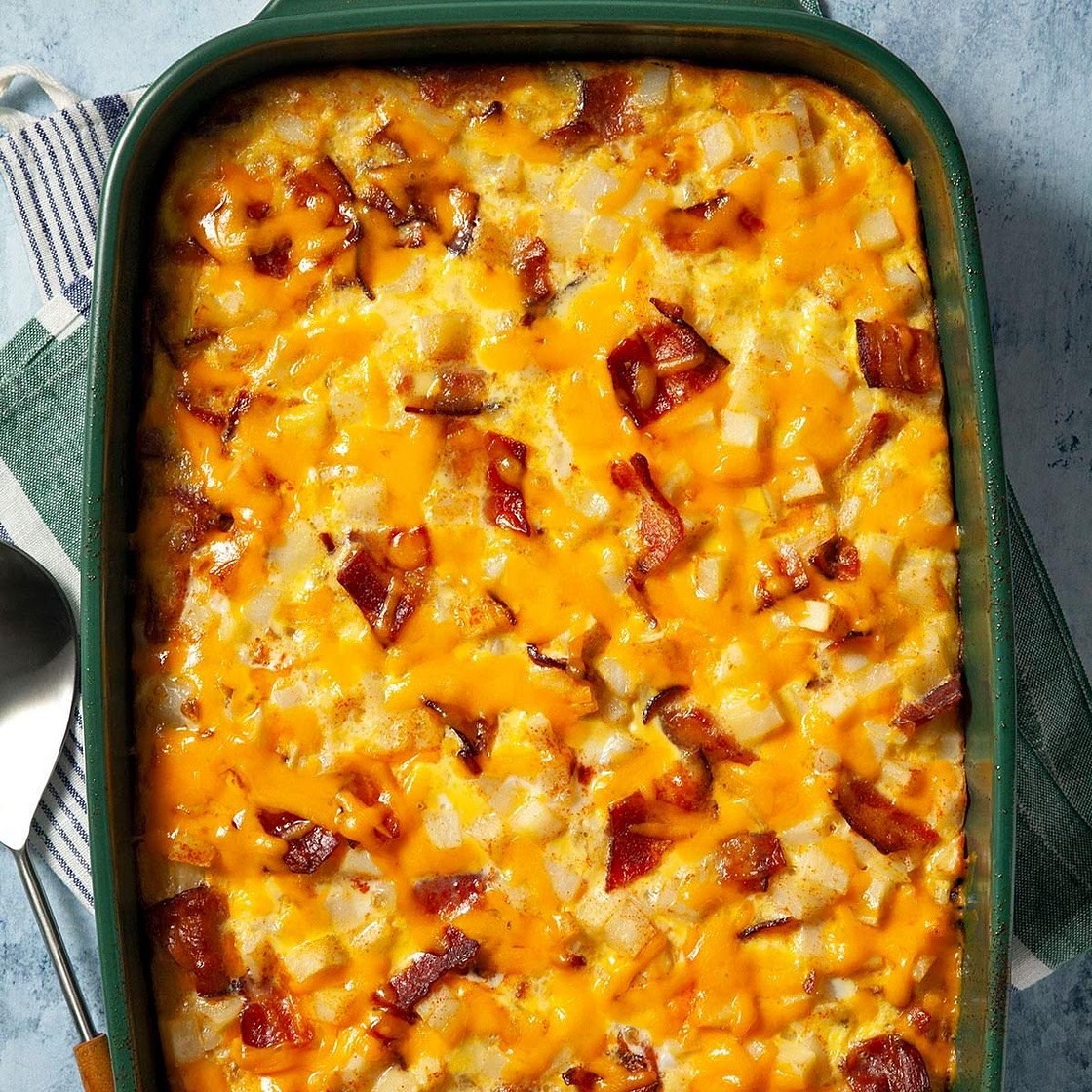 Hash Brown Egg Bake