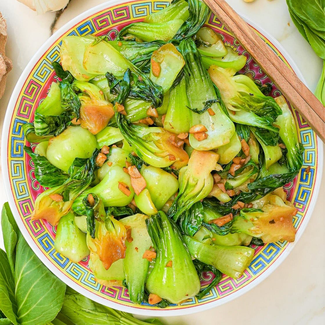 Garlic Bok Choy