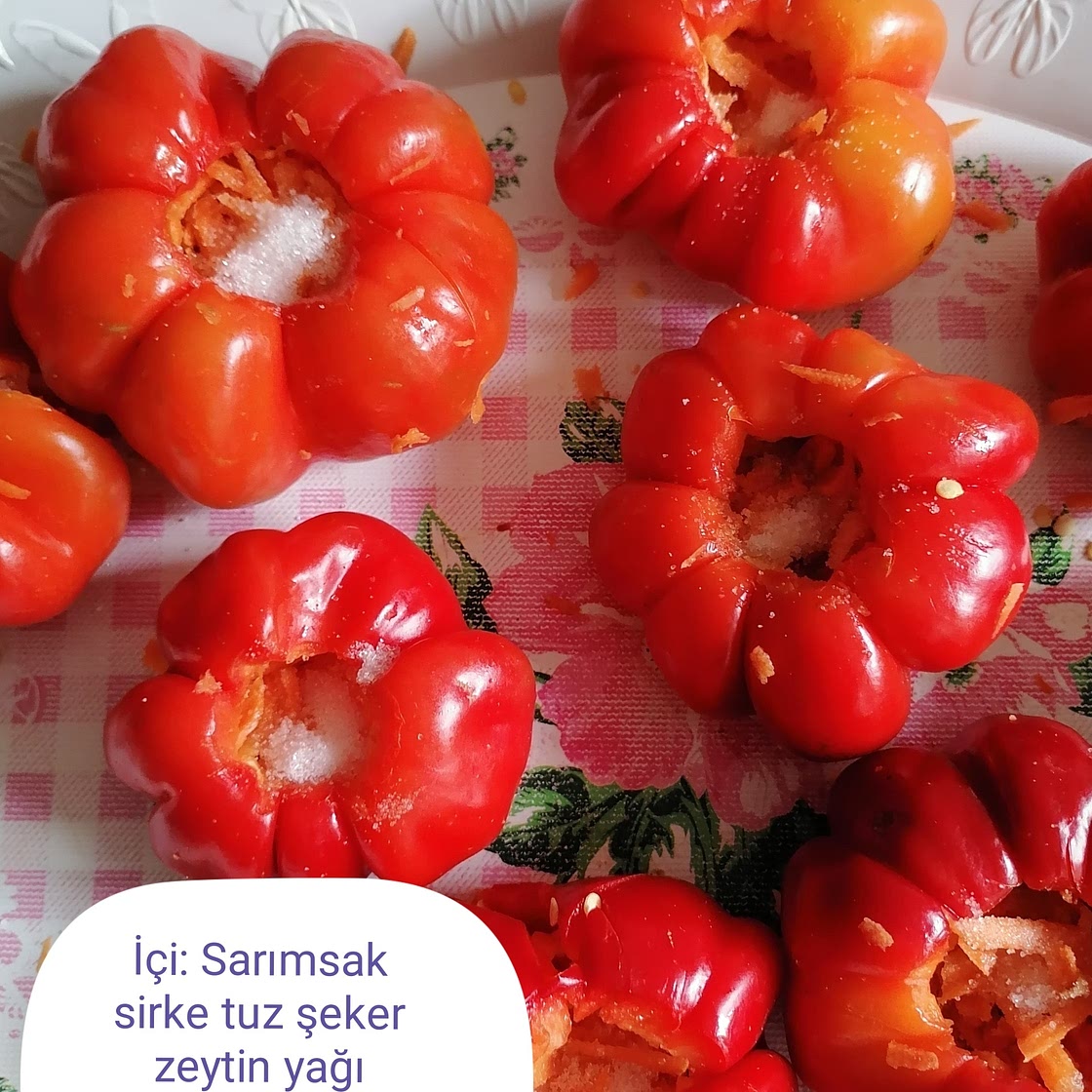 Stuffed Red camembert with gali and curd cheese.