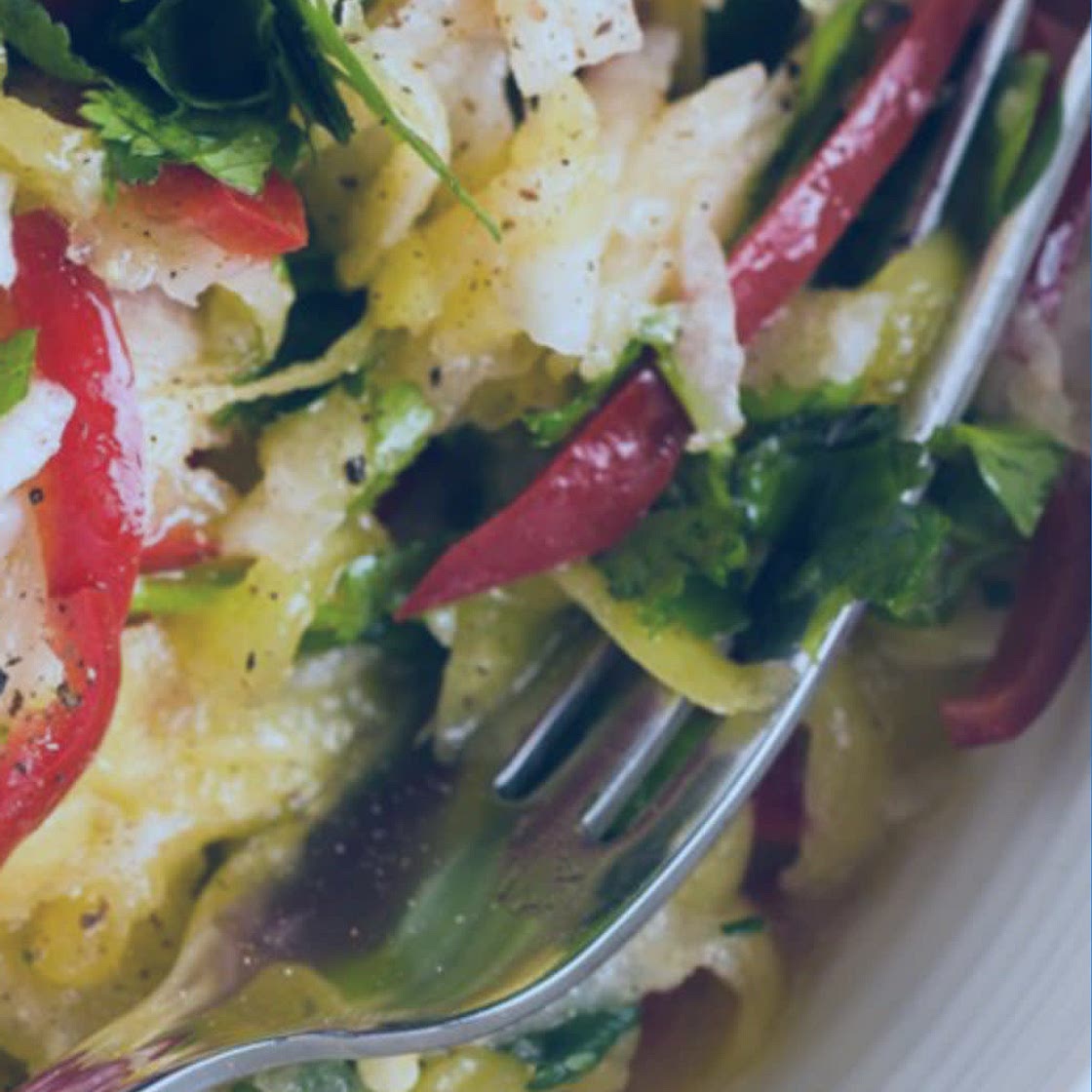 Jicama Mango Salad w/ Chili-Lime Vinaigrette 