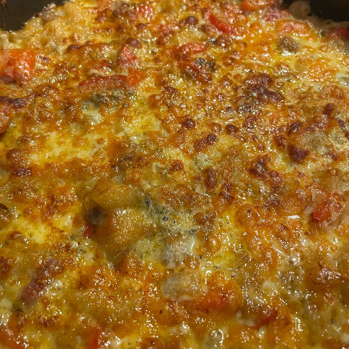 One-pot chilli mac’n’cheese