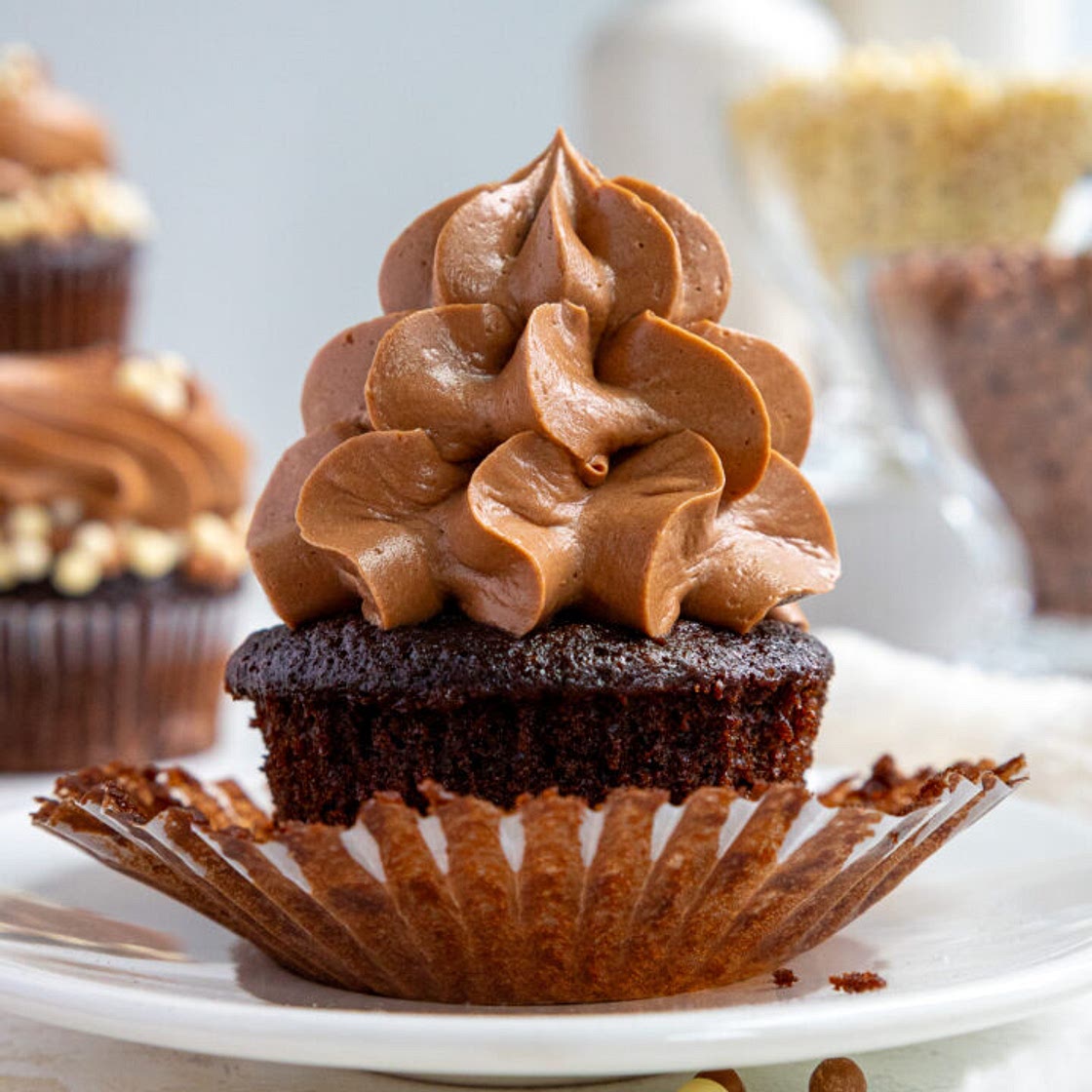 Not Too Sweet Chocolate Frosting