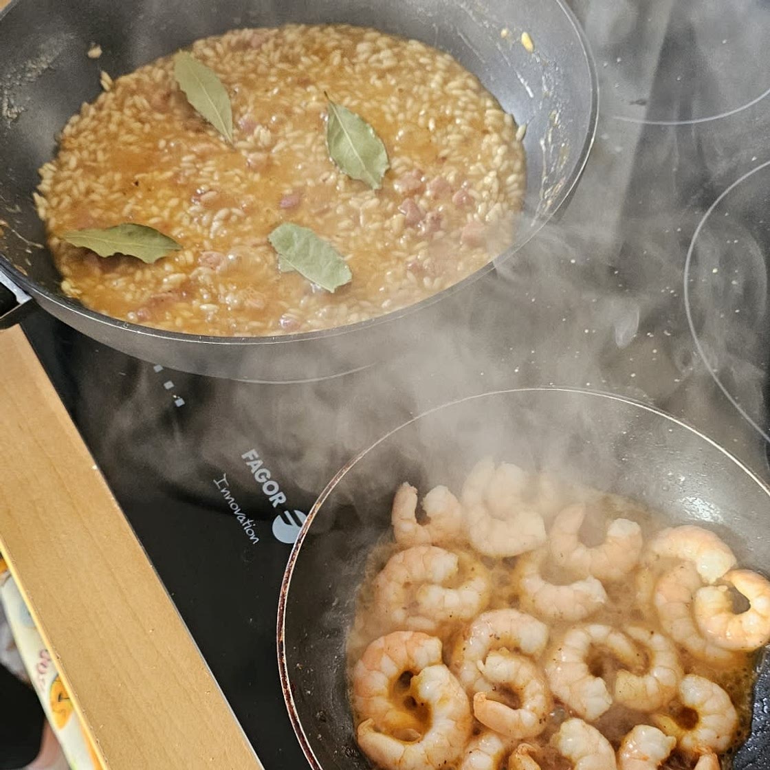Instant Pot Lemony Shrimp Risotto