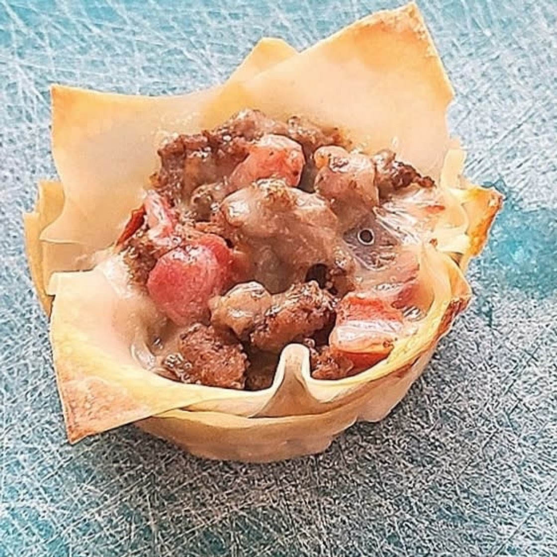Crunchy Taco Cups