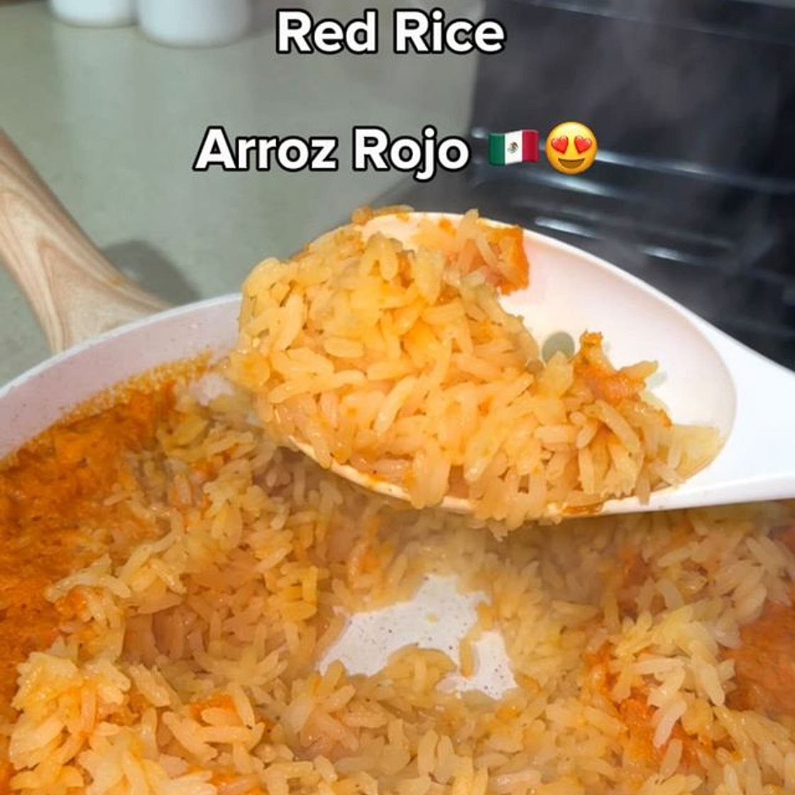 Mexican red rice / Arroz rojo 😋🇲🇽🔥