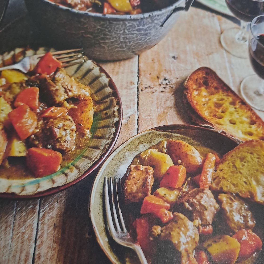 Lamb neck stew