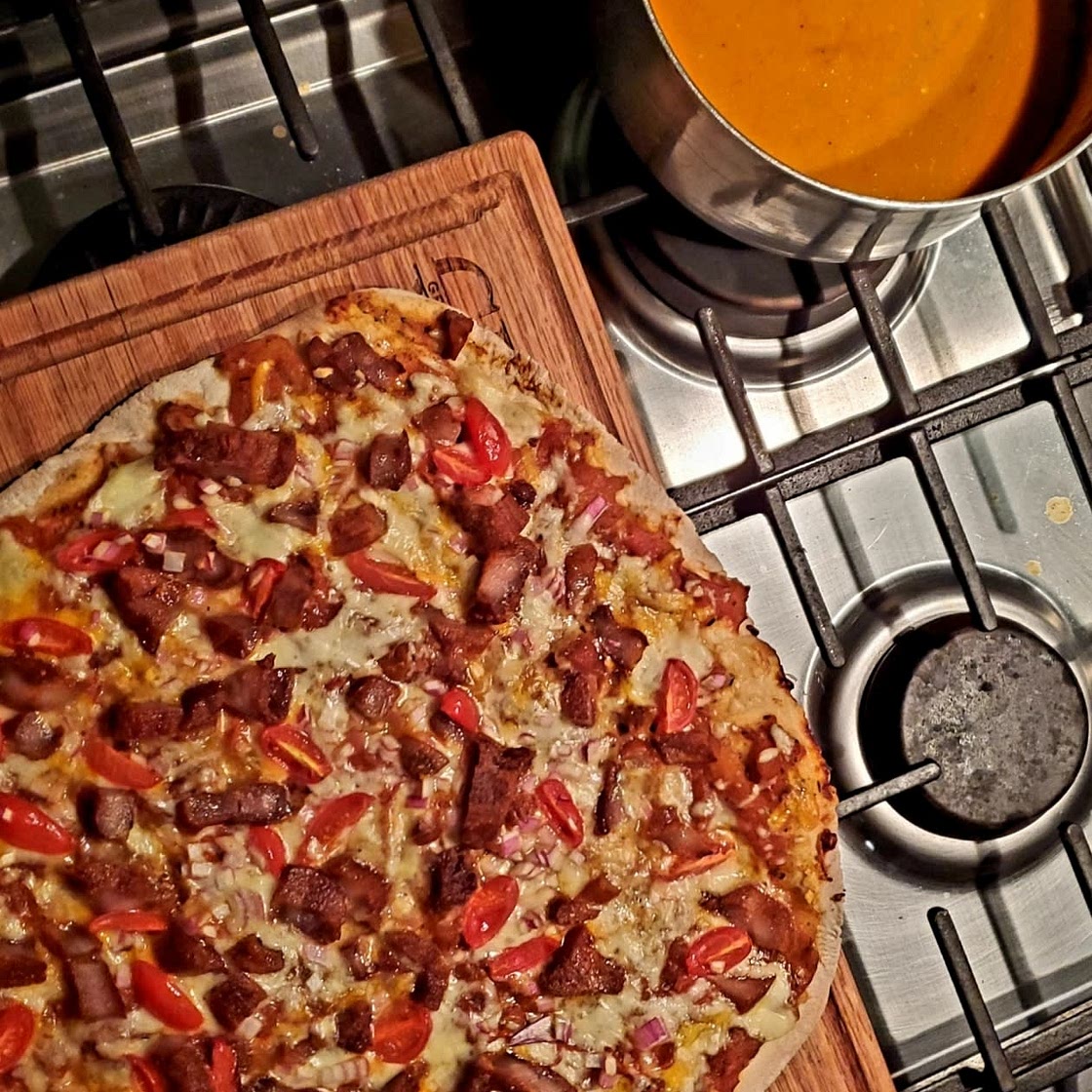 pizza de chicharrrron