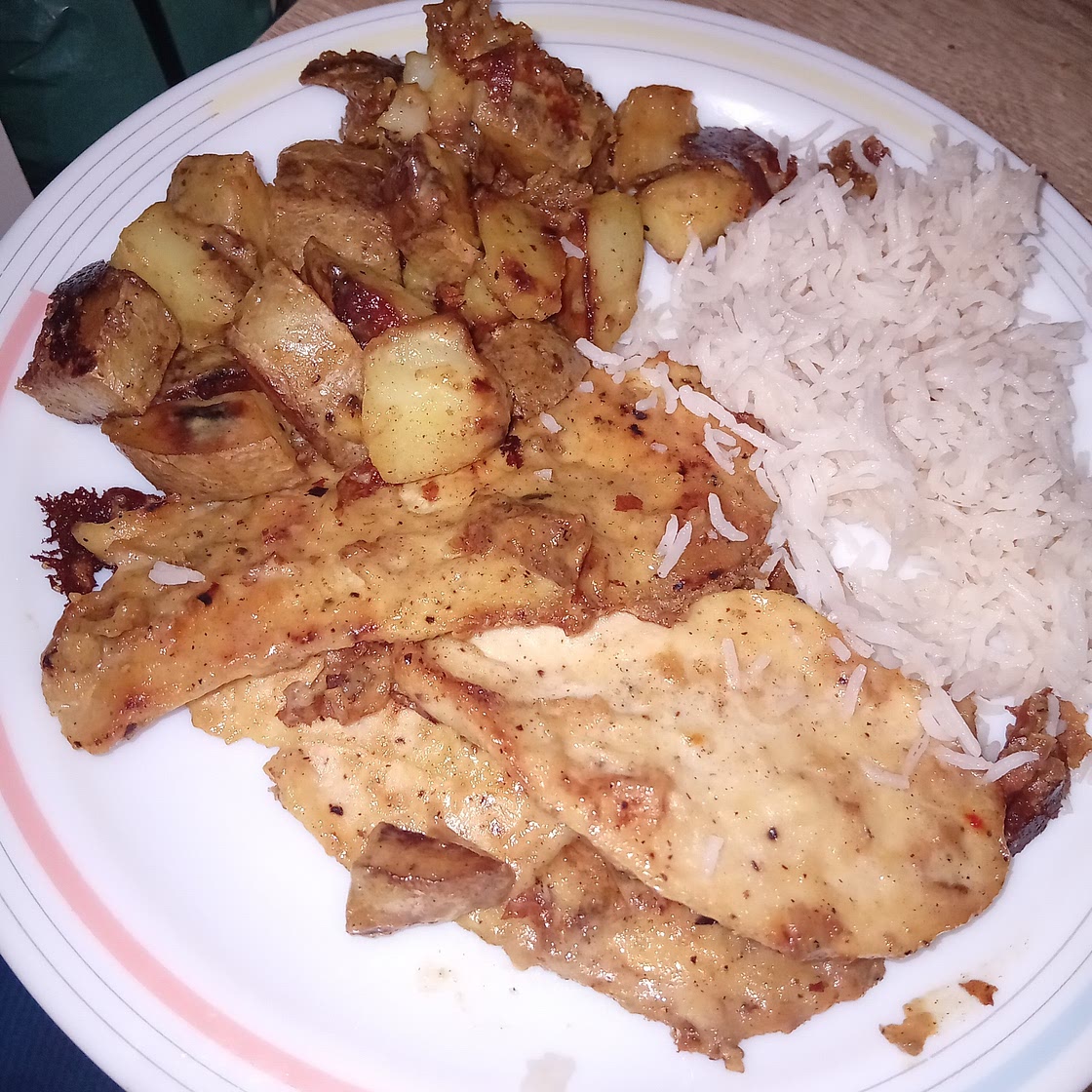 Pechugas con patatas