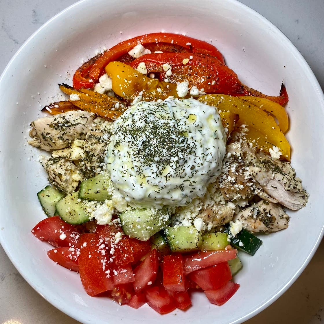 Mediterranean Chicken Bowl