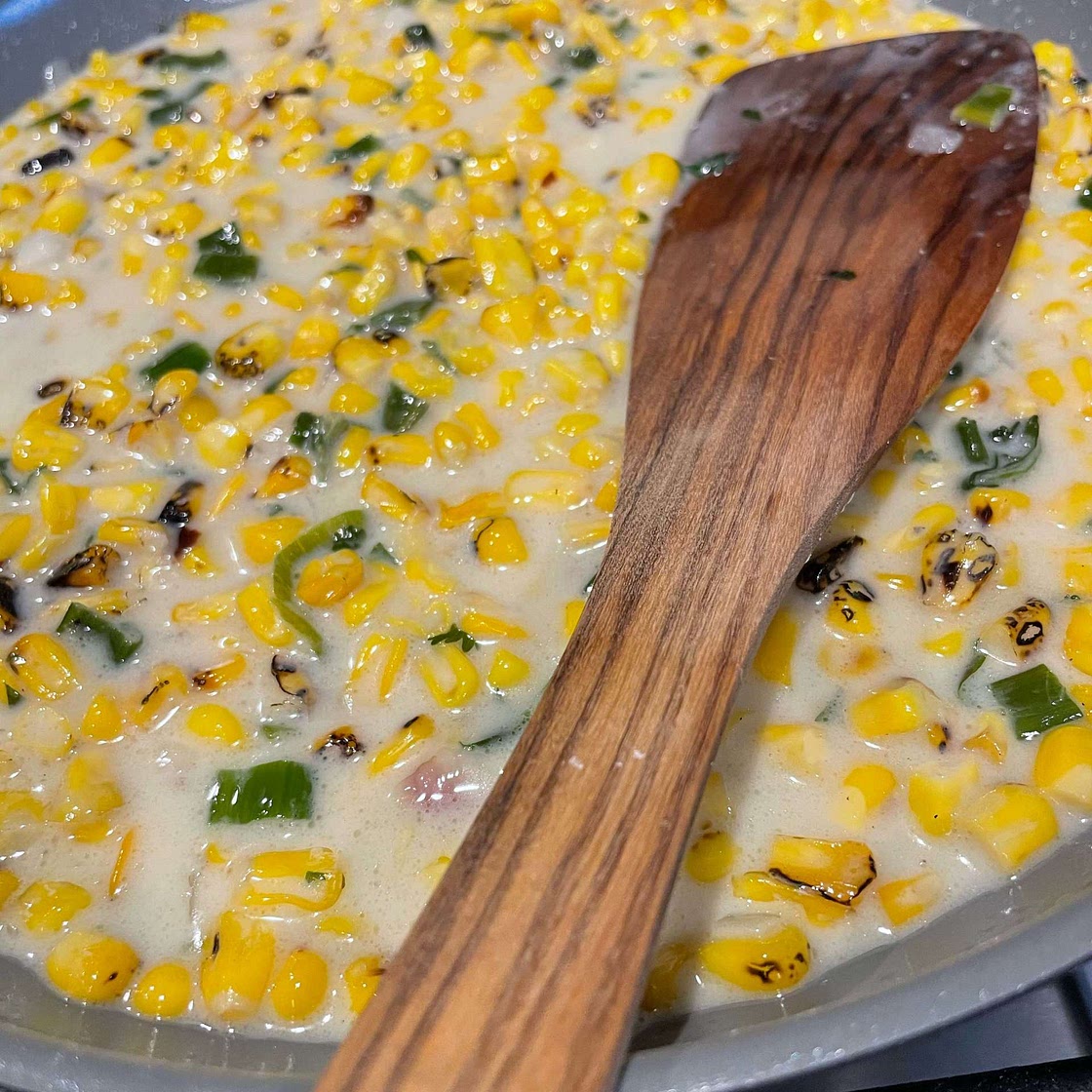 Coconut Creamed Corn