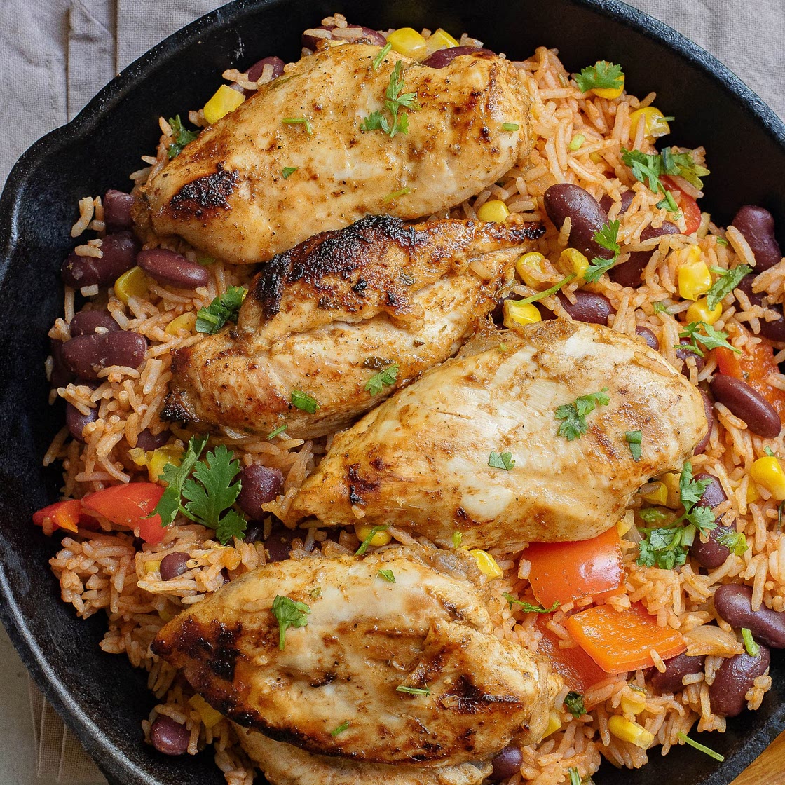 Chicken Burrito Casserole