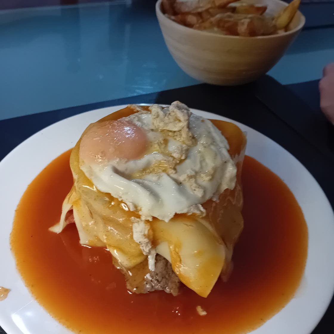 Francesinha a la Tiago