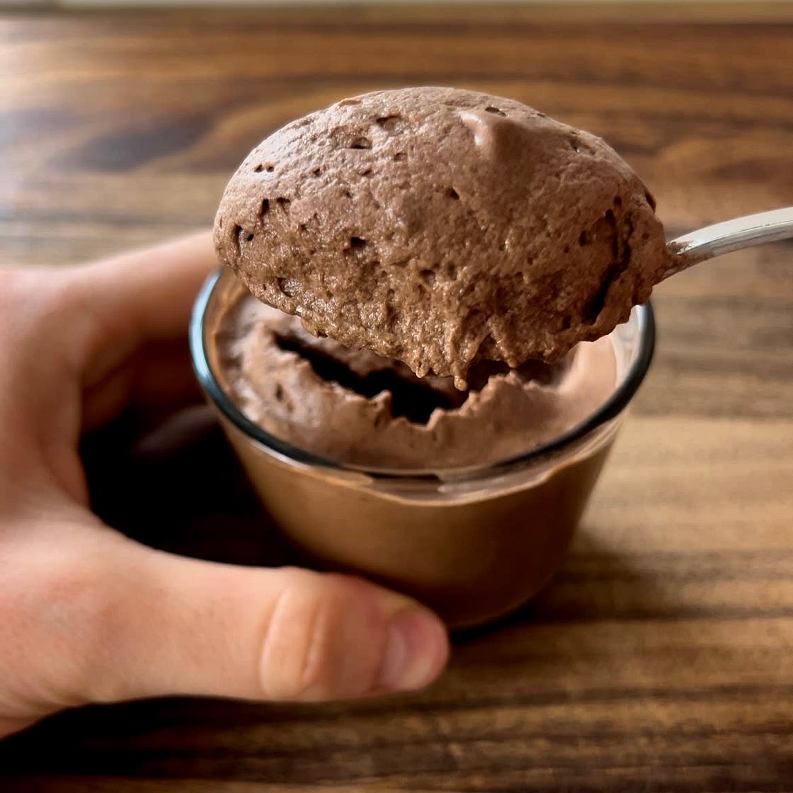 3-Zutaten Mousse au Chocolate 