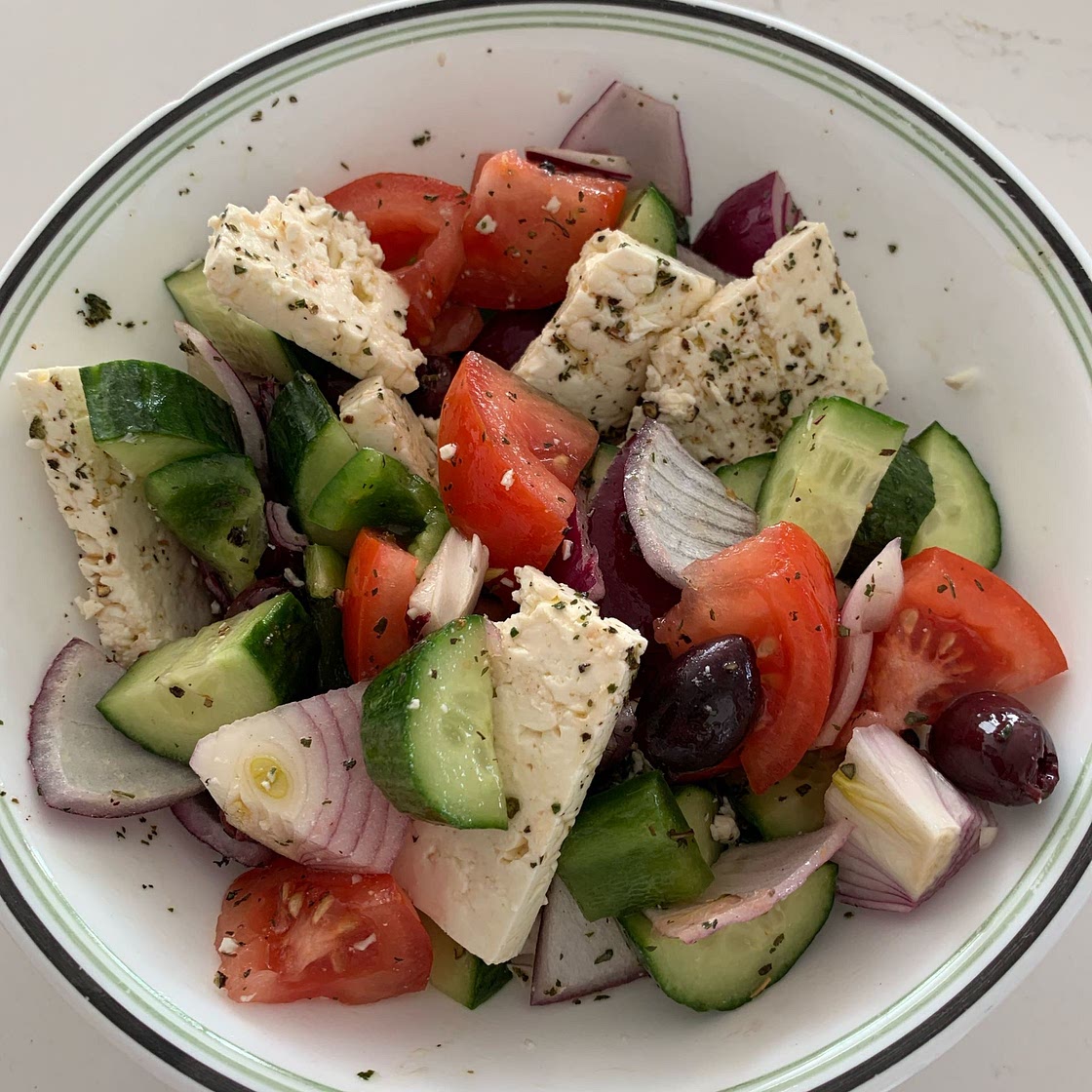 la meilleure salade grecque