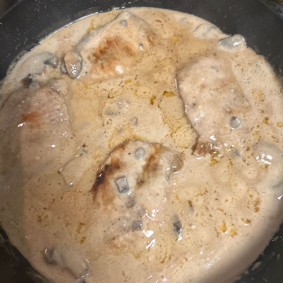 Cream of Mushroom Pork Chops