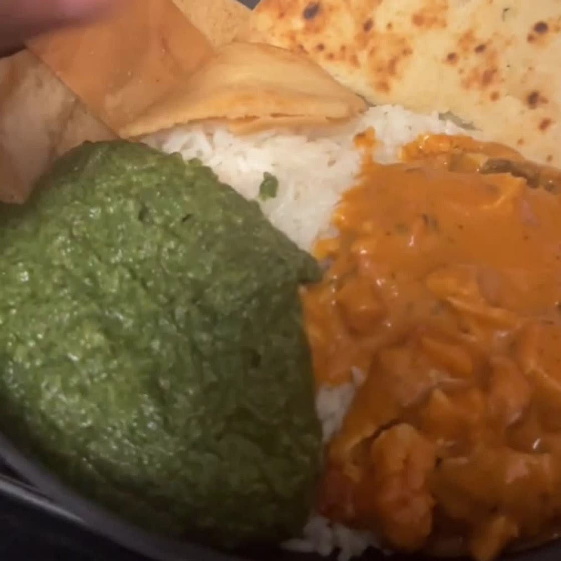 Chicken Saag (Chicken and Spinach Curry)