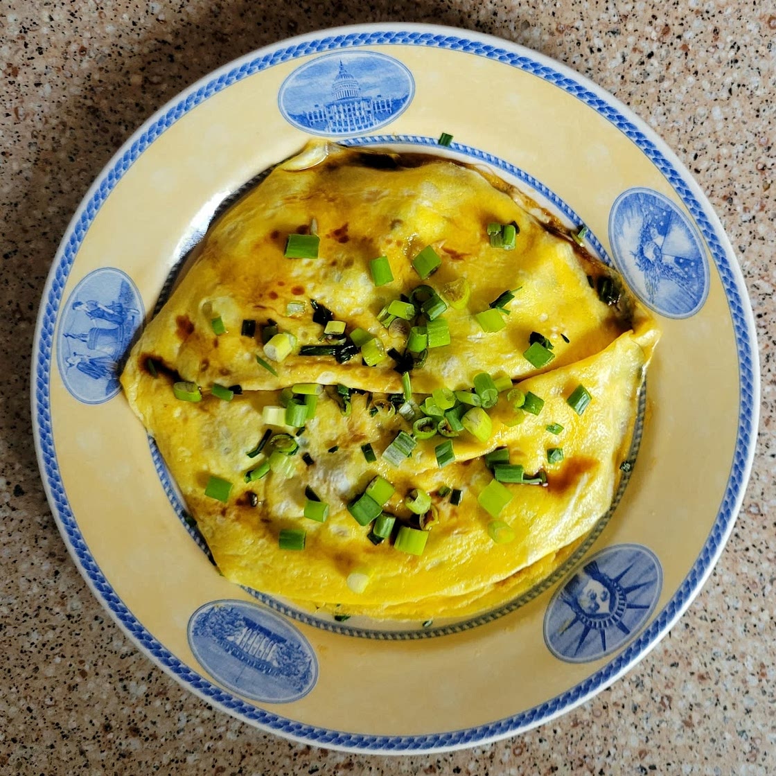 Chinese-Style Layered Omelette Recipe