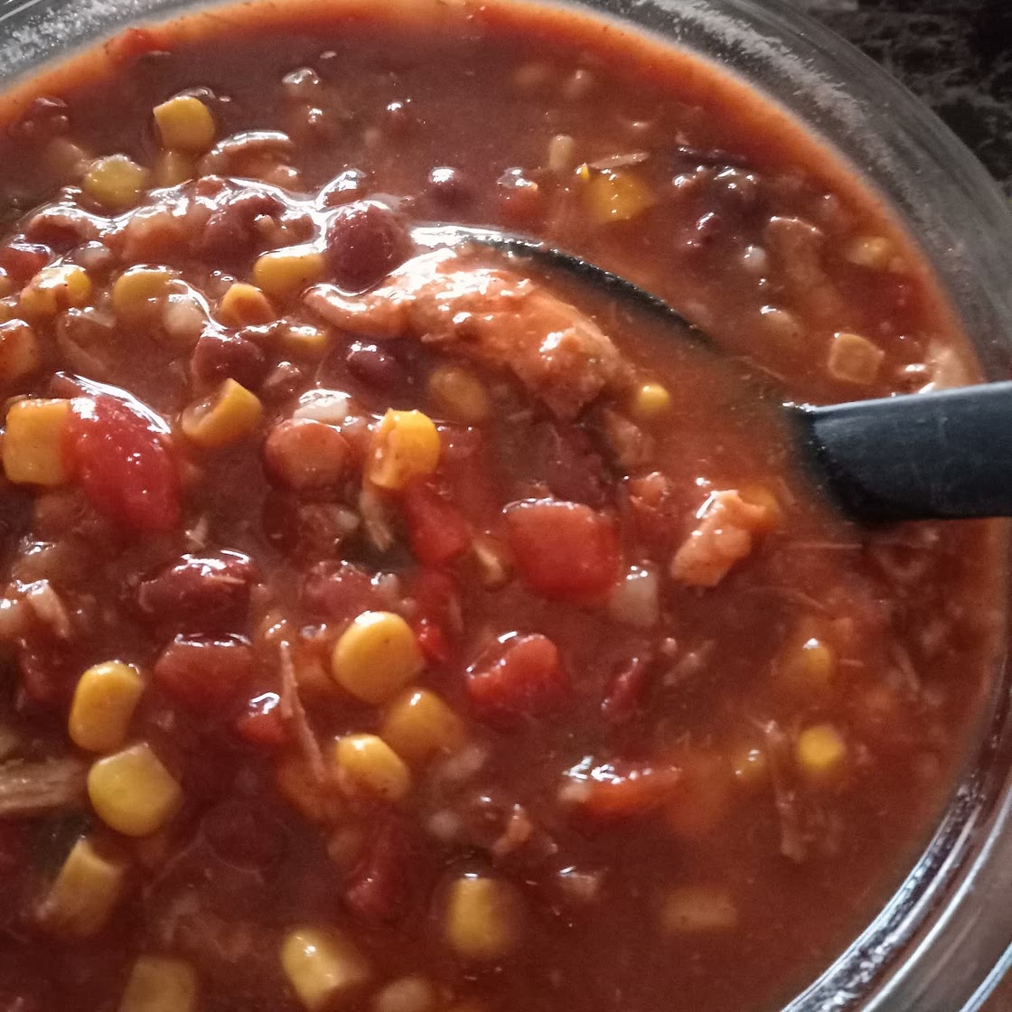 Slow Cooker Chicken Taco Soup