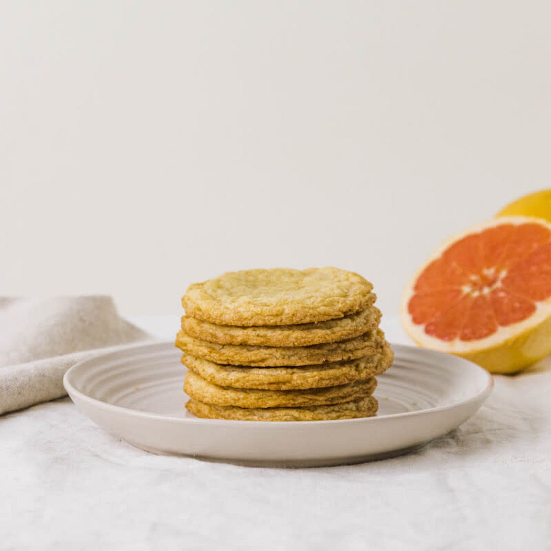 Grapefruit Sugar Cookies