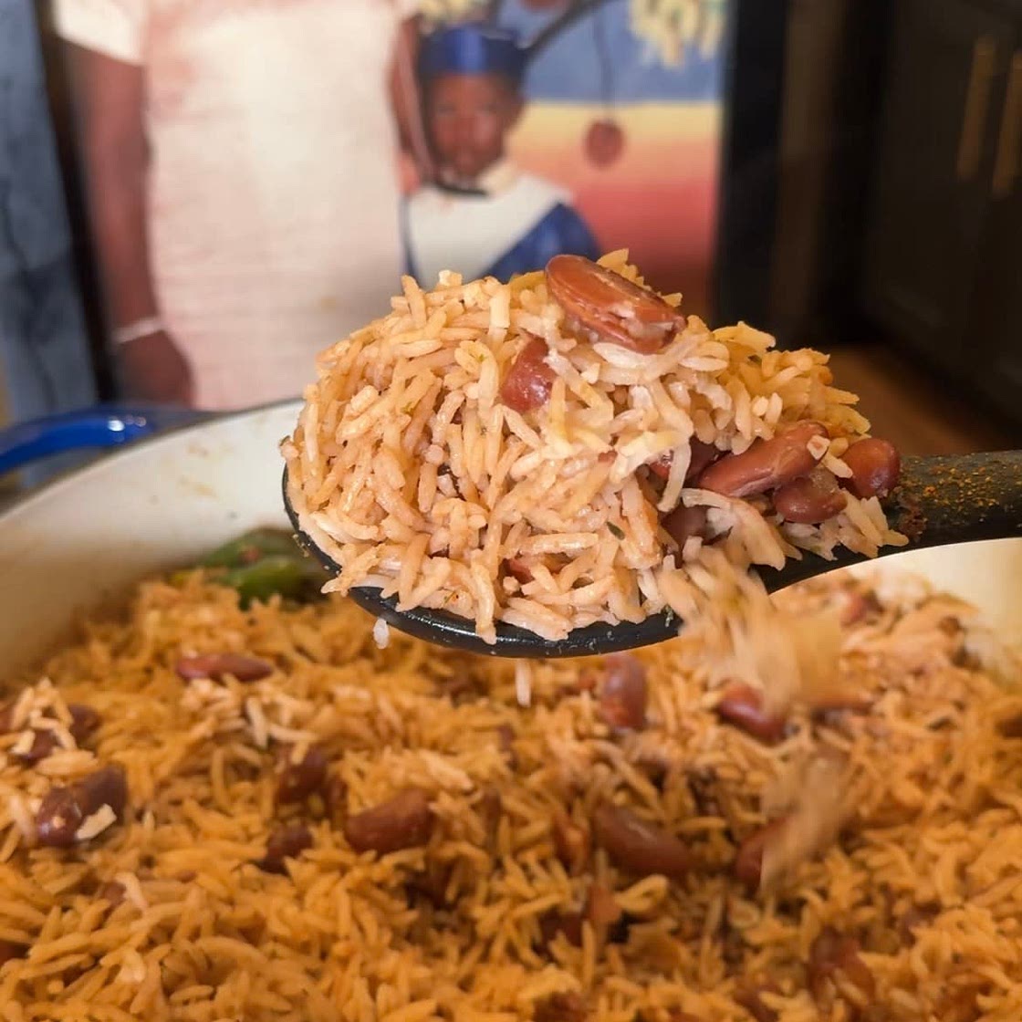 Diri Kole Ak Pwa Rouj / Haitian Red beans and rice/ Rice and peas