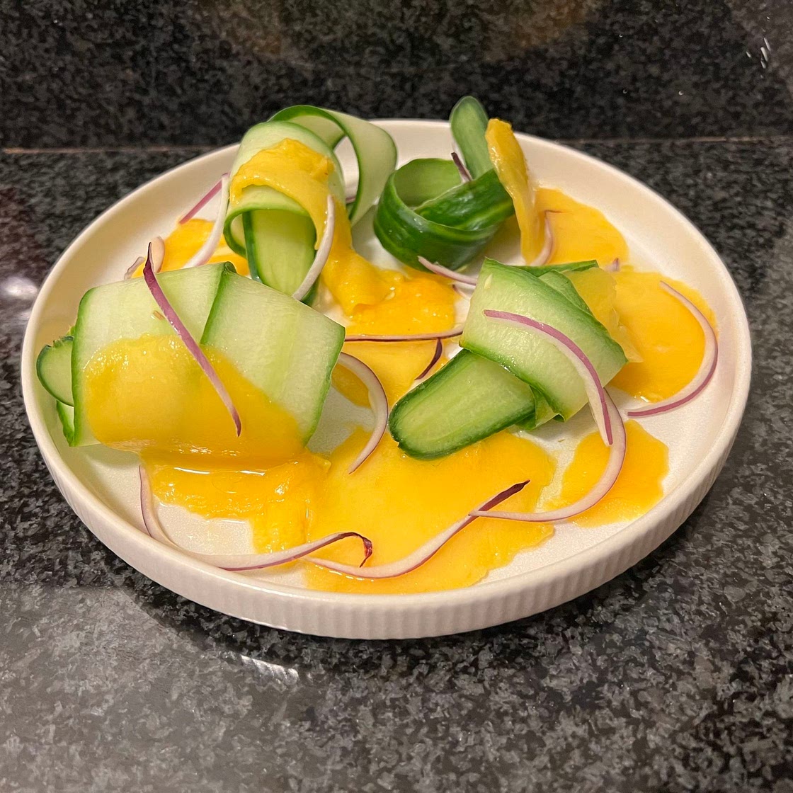 Mango Cucumber Salad