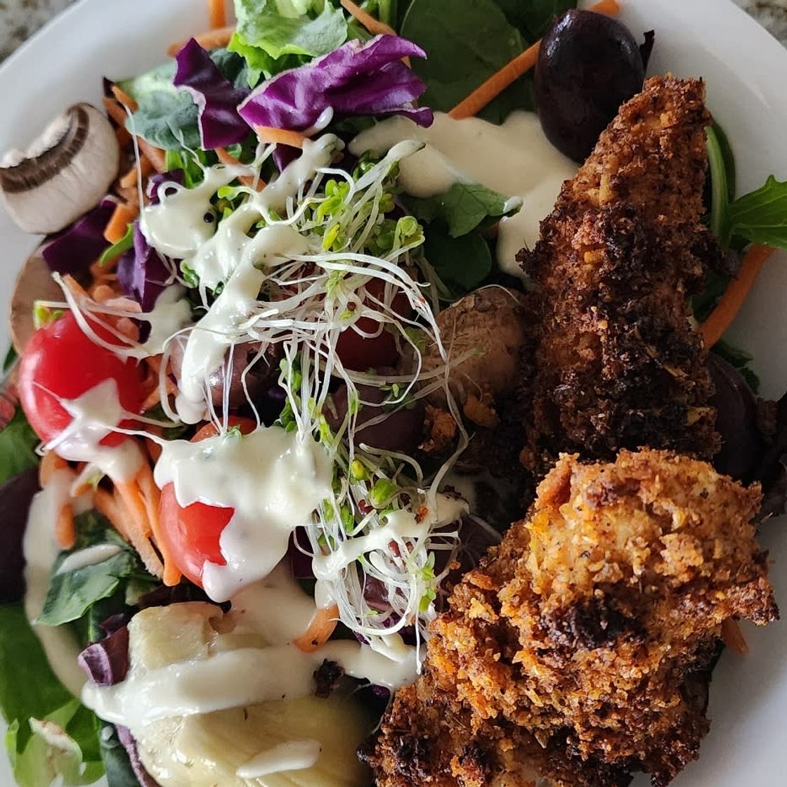 Low Carb Parmesan Chicken Fingers