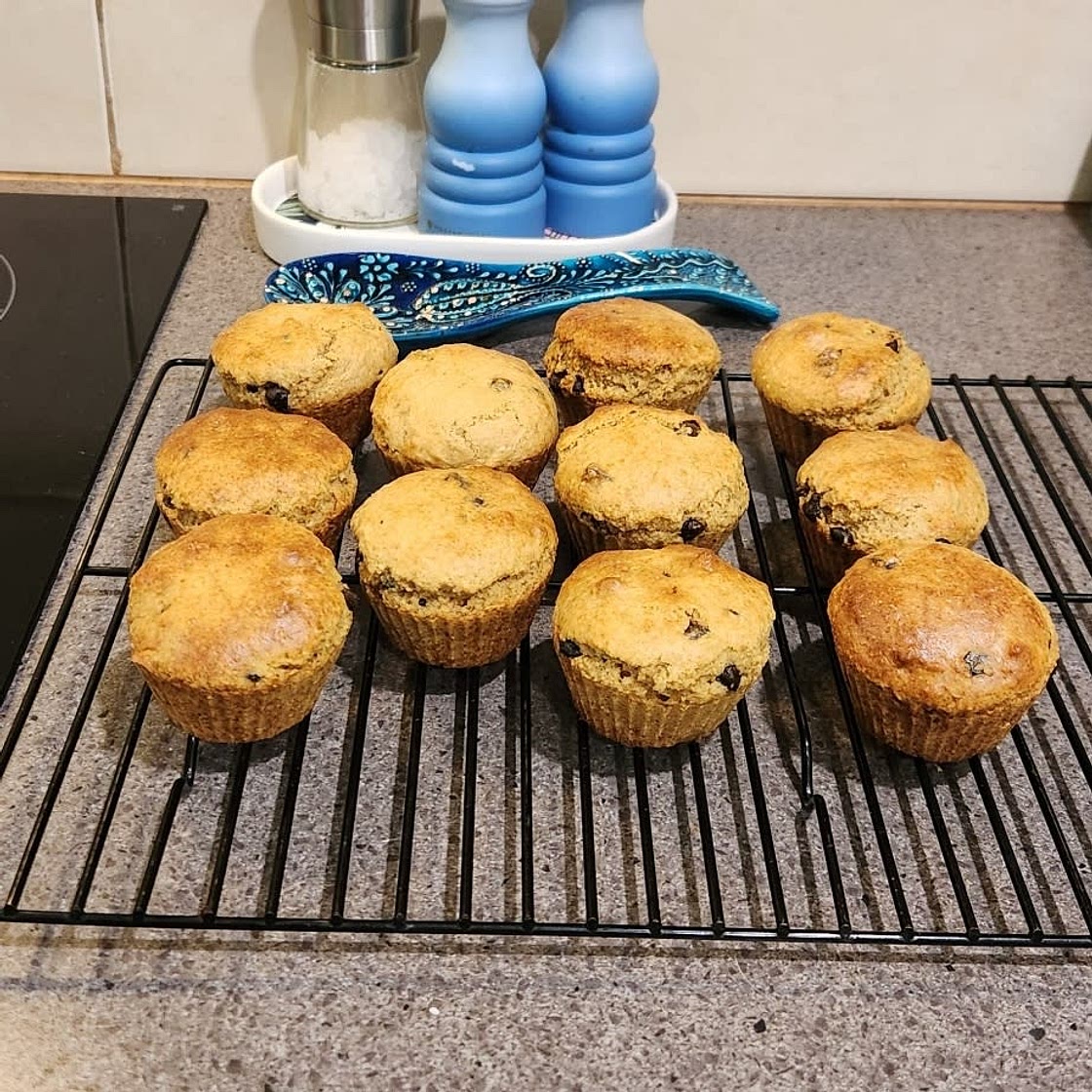 The Best Banana Muffins with Almond Flour