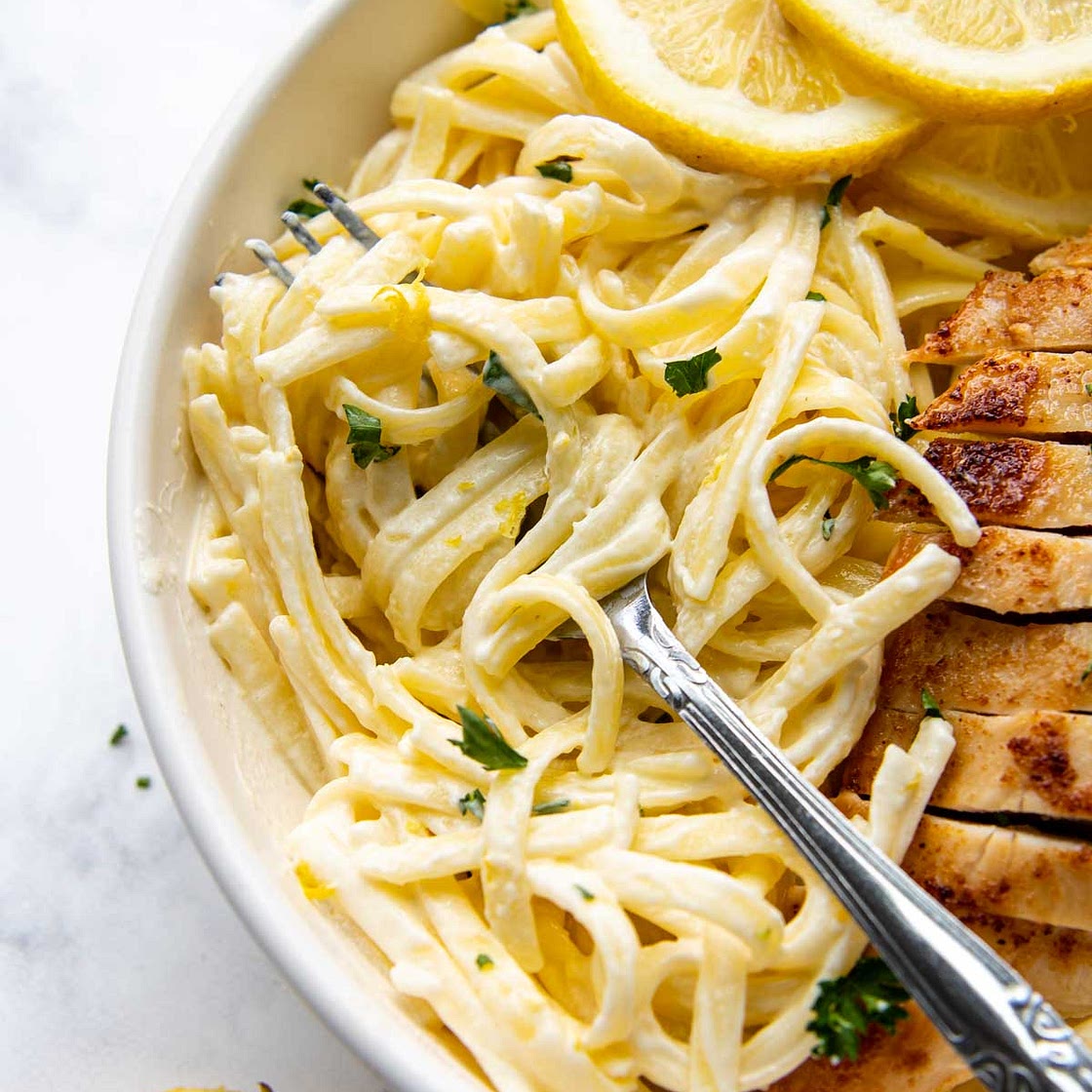 Creamy Lemon Chicken Pasta