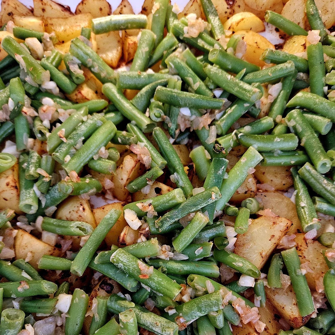Potatoes and Green Beans