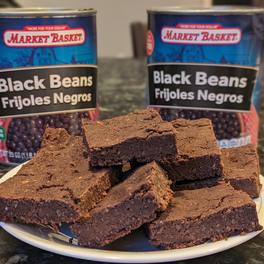 Black Bean Date Brownies