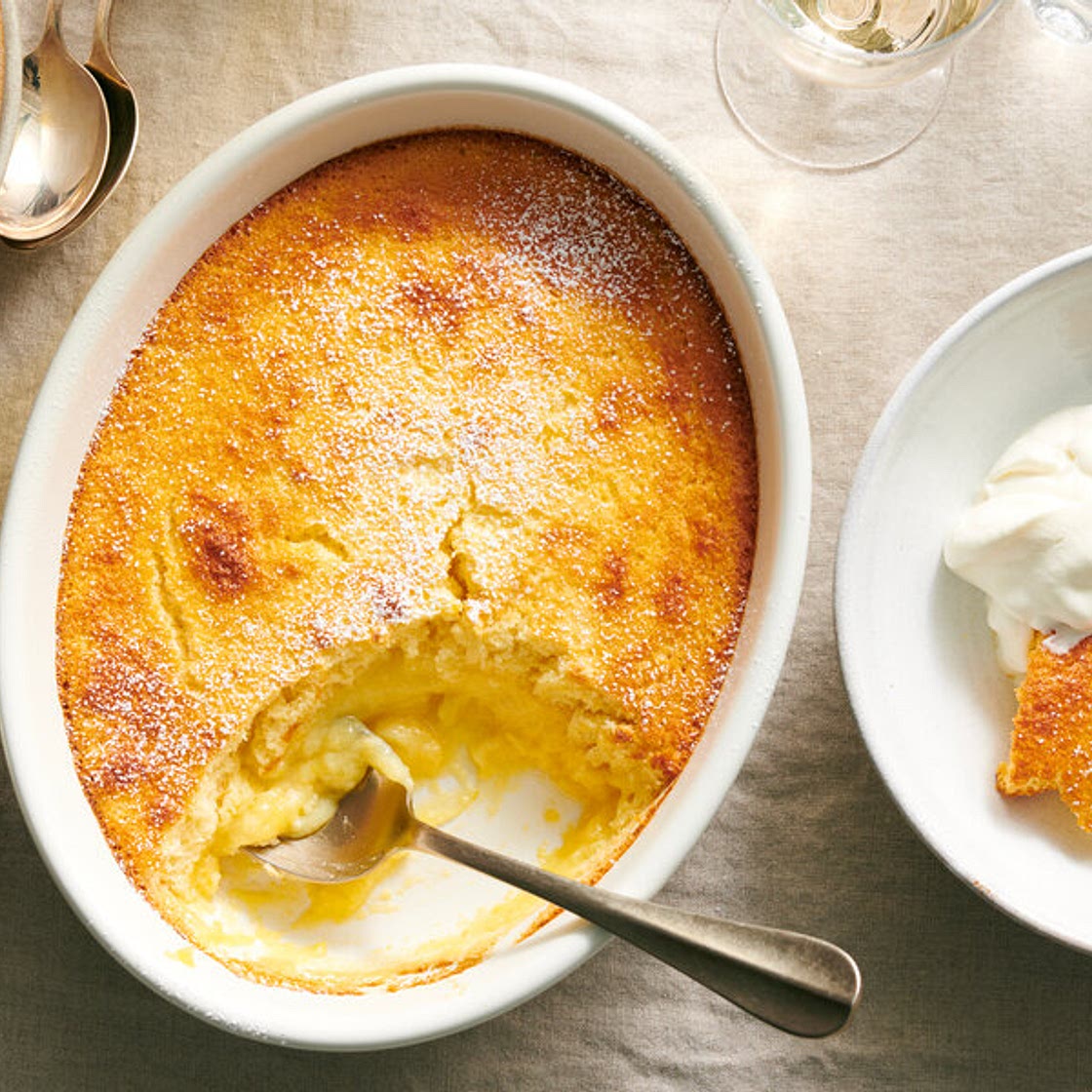 Baked Lemon Pudding