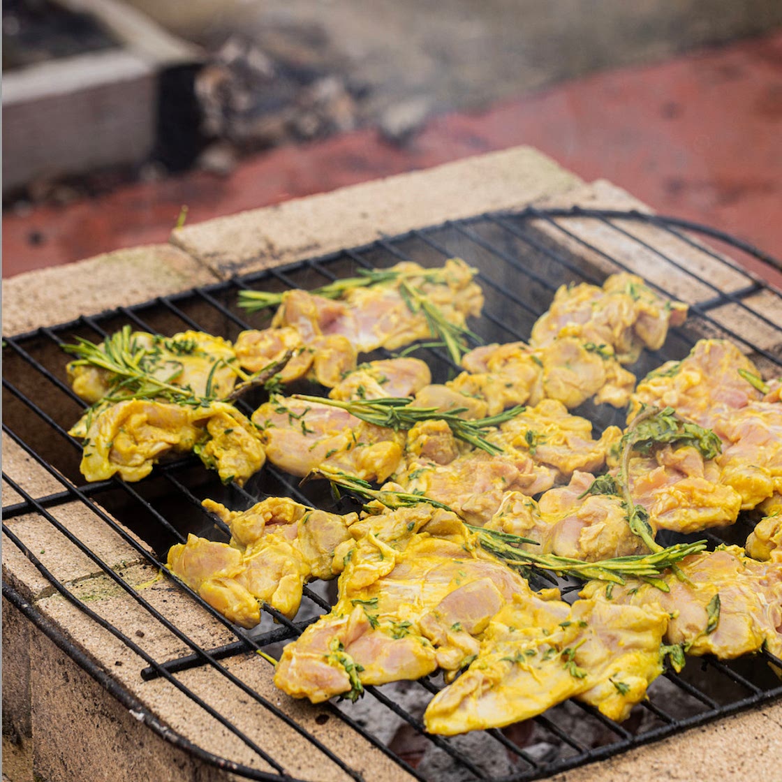 Preserved Lemon Chicken With A Pistachio Chimichurri — Middle Ea