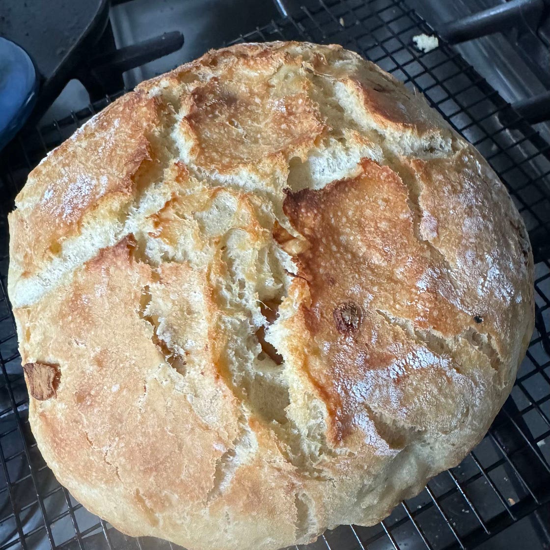 Crusty Garlic Bread