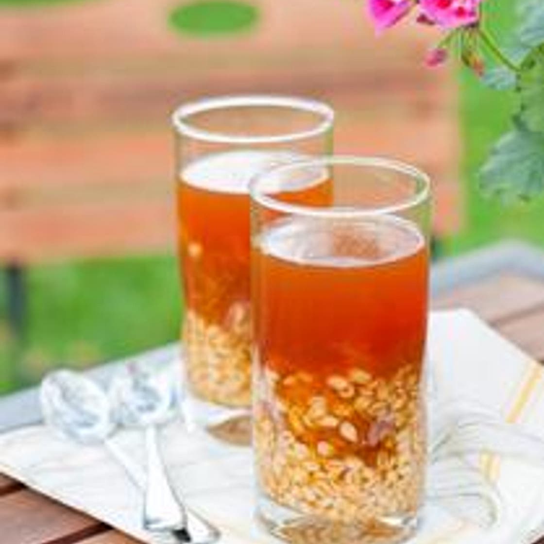 Mote con huesillos Dried Peaches and Wheat