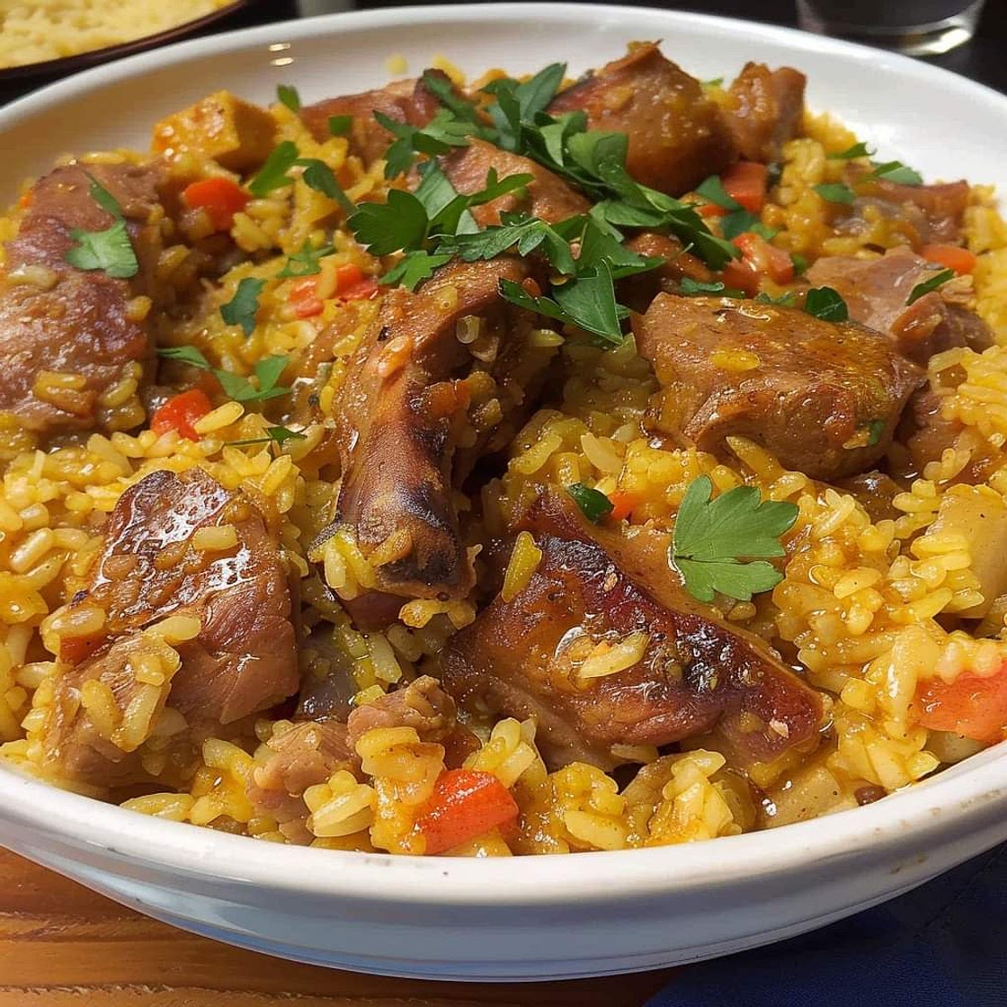 Arroz con costilla