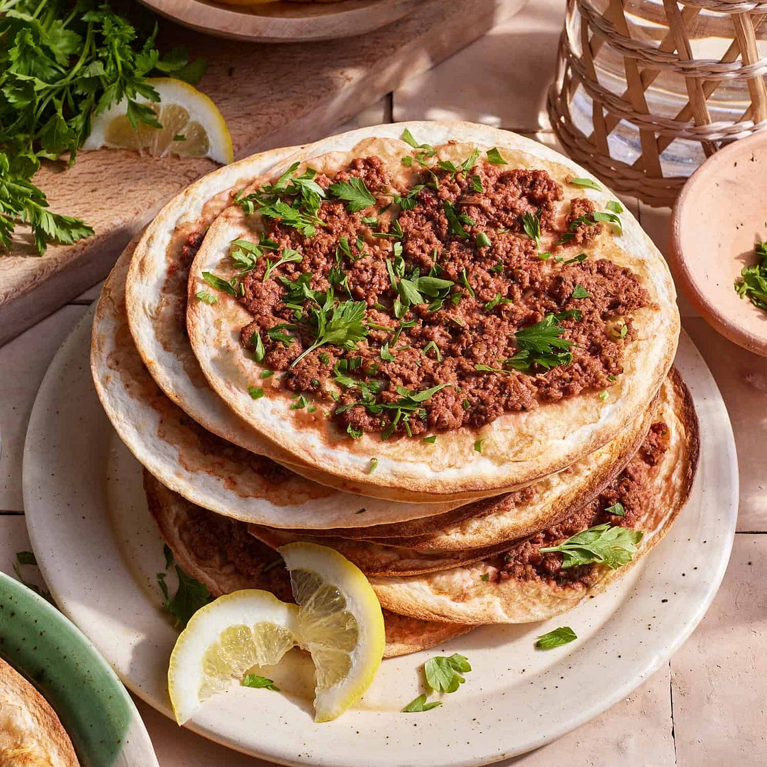 Shortcut Lahmajune (Armenian Pizzas)