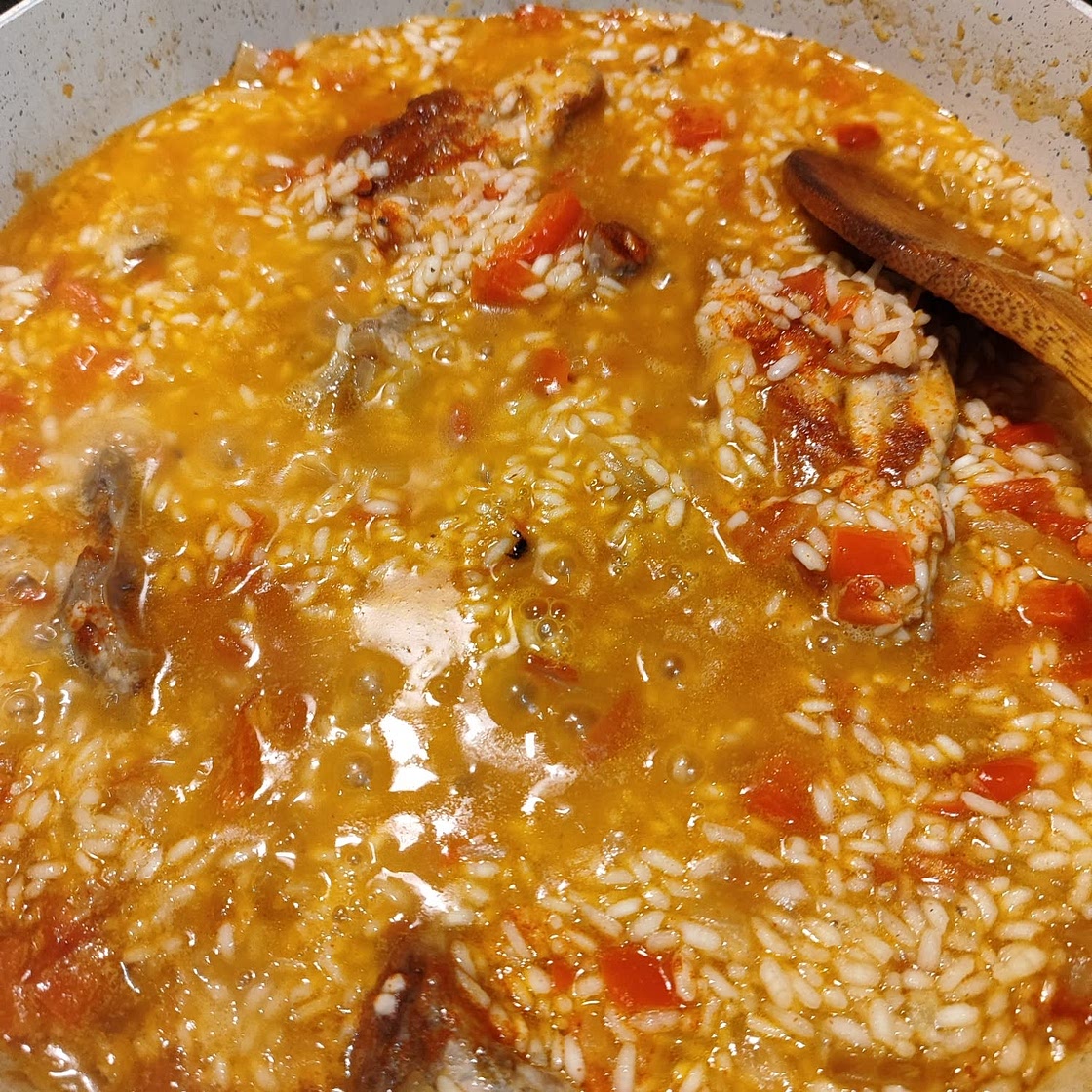 Arroz con costilla