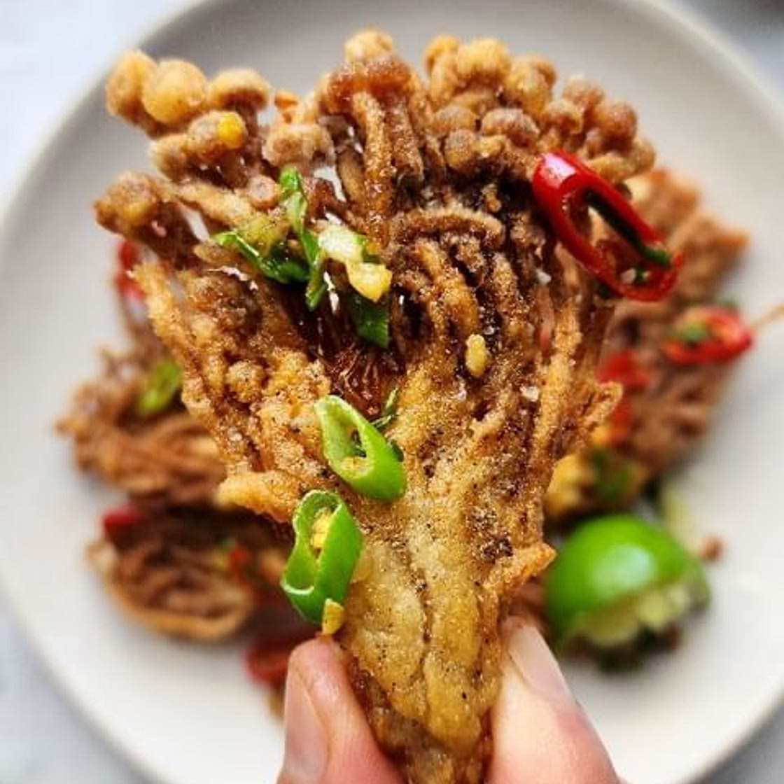 Crispy Salt and Pepper Mushrooms 🍄