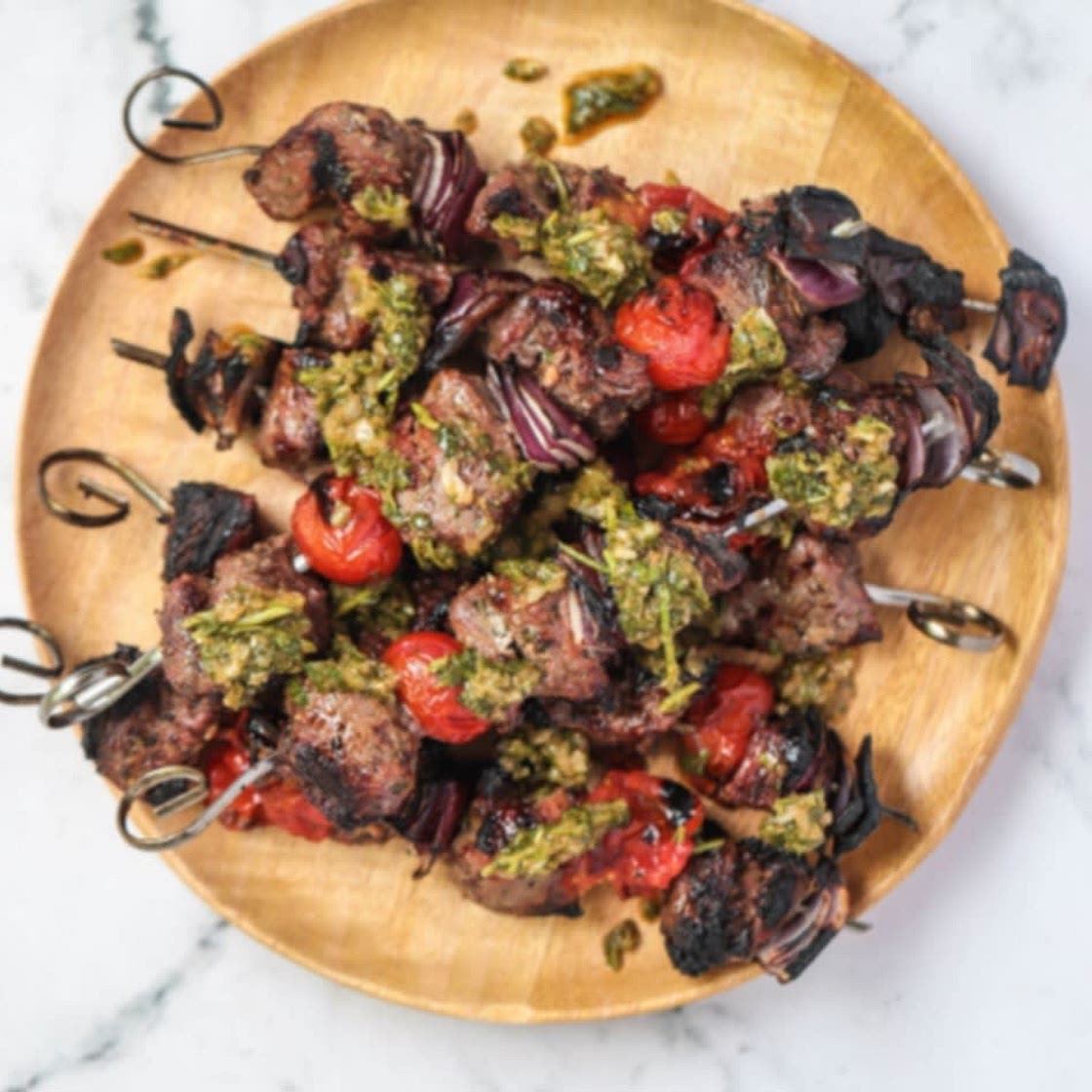 Beef skewers