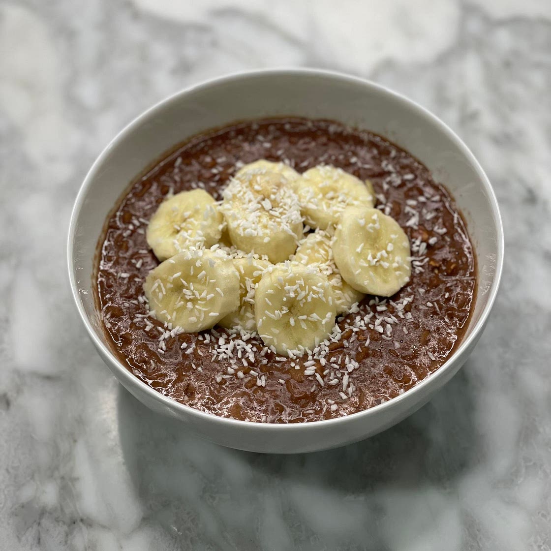 Banana Chocolate Oats