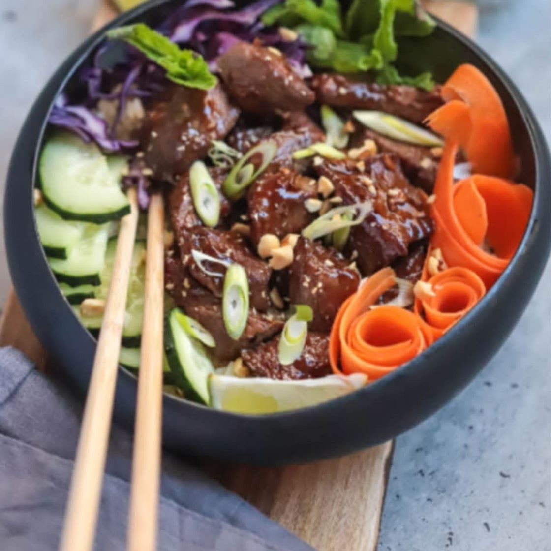 Beef salad
