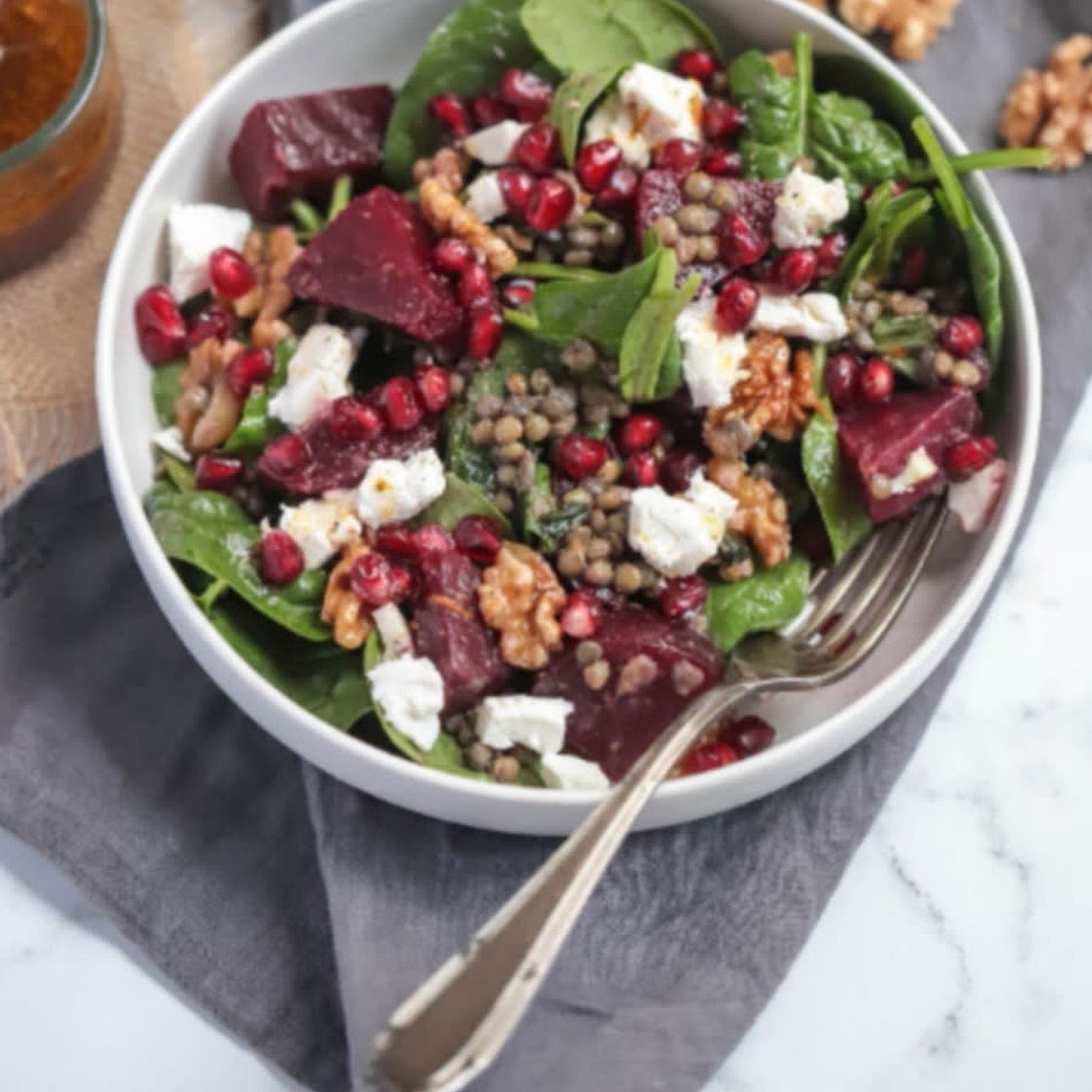 Pomegranate salad