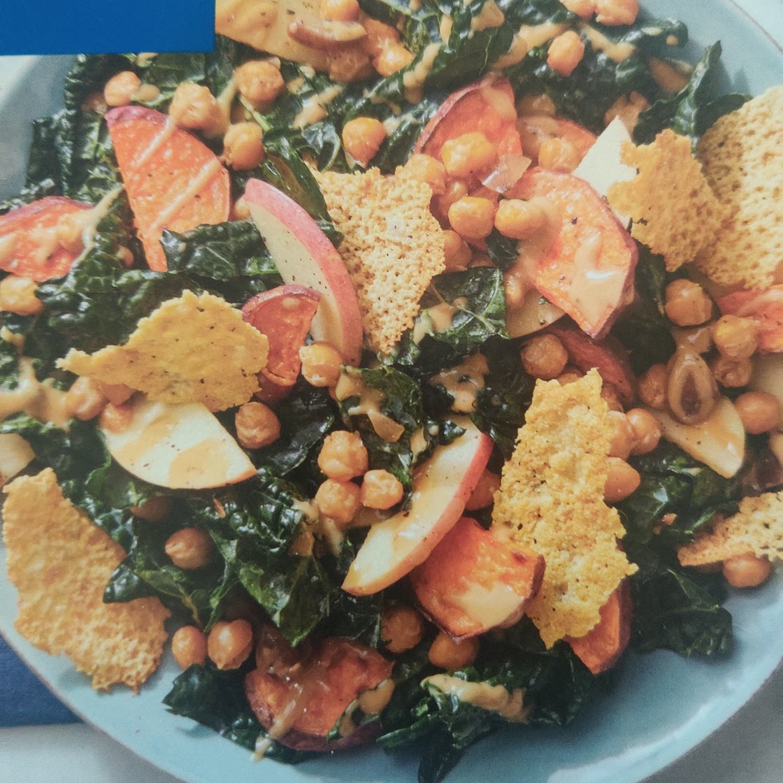 Lemon Tahini Kale Salad